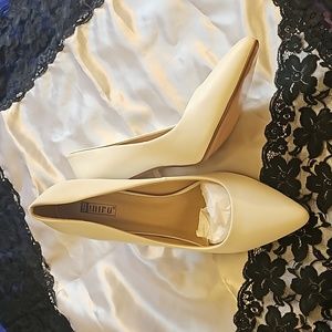White/Cream High Heels
